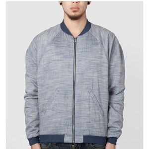 HENDRIK VIBSKOV‎ BLUE BOMER JACKET SIZE M